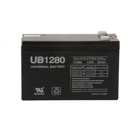 Upg UPG 86484 12 V 8 amp SLA Battery- Set of 2 - pack of 2 8297103